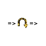 Why the “blessing” symbol is upside down?