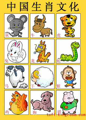 十二属相Chinese Zodiac