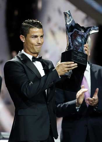 C罗当选欧洲最佳球员
