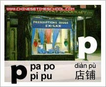 Chinese Pinyin Initials 1