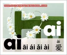 Chinese Characters and Radicals - Chinese Pinyin Finals 2