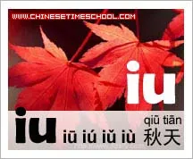 Chinese Characters and Radicals - Chinese Pinyin Finals 2