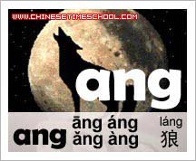 Chinese Characters and Radicals - Chinese Pinyin Finals 4