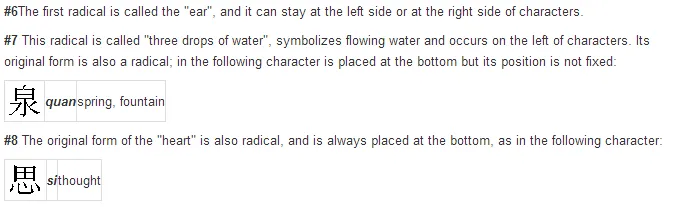Lesson 3 The radicals