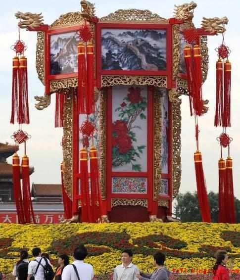 National Day Floral Displays