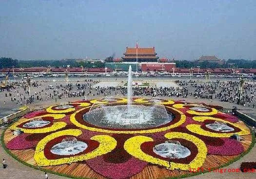 National Day Floral Displays