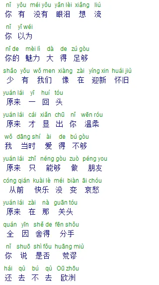 Si Ren You 四人游, Fang Datong方大同 (& Xue Kaiqi薛凯琪)